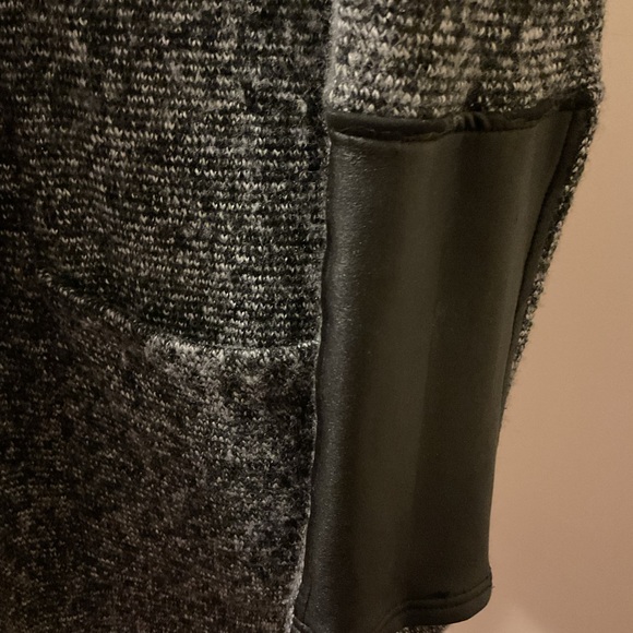 Arianne Dark Gray Long Open-Front Cardigan - Picture 5 of 8